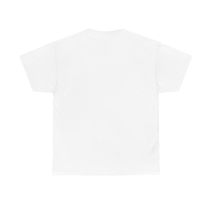 Geometric Pattern Unisex Heavy Cotton Tee - Modern Art Design - Image 2