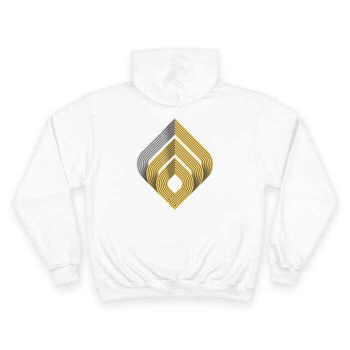 Shahada Calligraphy Elegant Retro Champion Hoodie with Graphical Design - Image 2