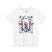 Unisex Heavy Cotton Tee - 'Become a Muslim' Shahada Design Shirt - Image 3