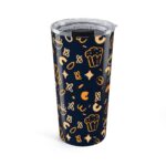FoxCoffeena Premium Tumbler 6 (Dark Blue) - 20oz