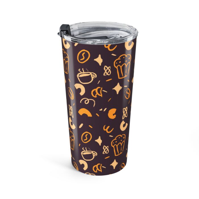 FoxCoffeena Premium Tumbler 6 (Dark Brown) - 20oz - Image 4