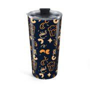 FoxCoffeena Premium Tumbler 6 (Dark Blue) - 20oz - Image 2