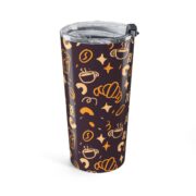 FoxCoffeena Premium Tumbler 6 (Dark Brown) - 20oz - Image 3