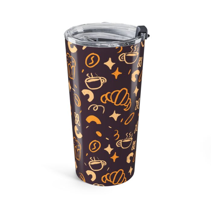 FoxCoffeena Premium Tumbler 6 (Dark Brown) - 20oz - Image 3