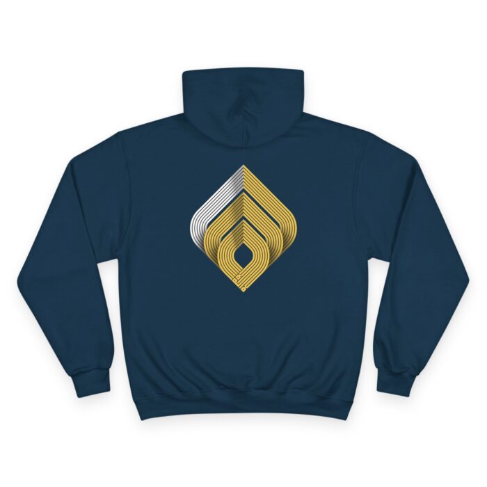 Shahada Calligraphy Elegant Retro Champion Hoodie with Graphical Design - Image 14