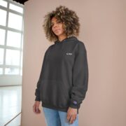 Shahada Calligraphy Elegant Retro Champion Hoodie with Graphical Design - Image 8