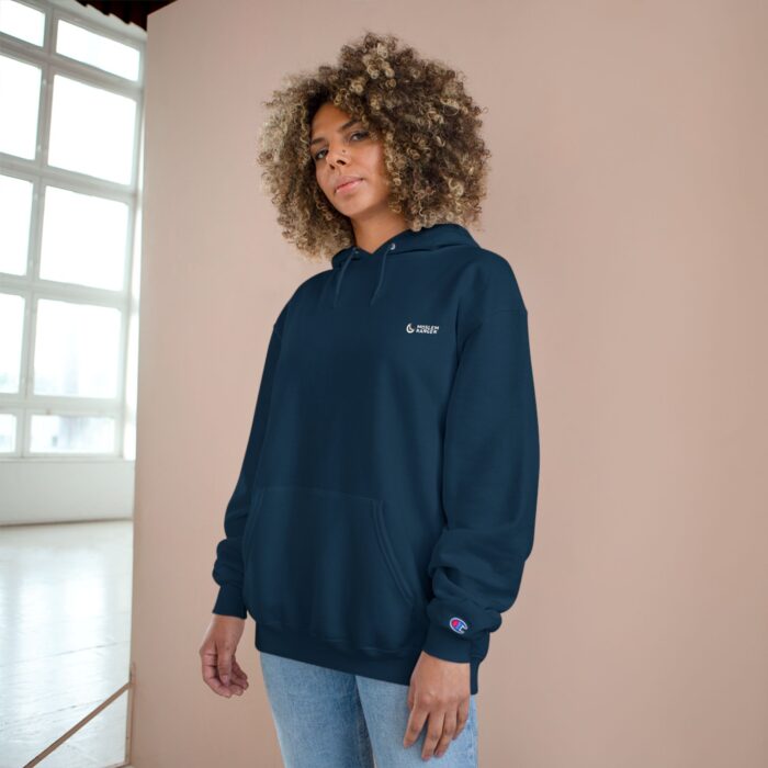 Shahada Calligraphy Elegant Retro Champion Hoodie with Graphical Design - Image 16