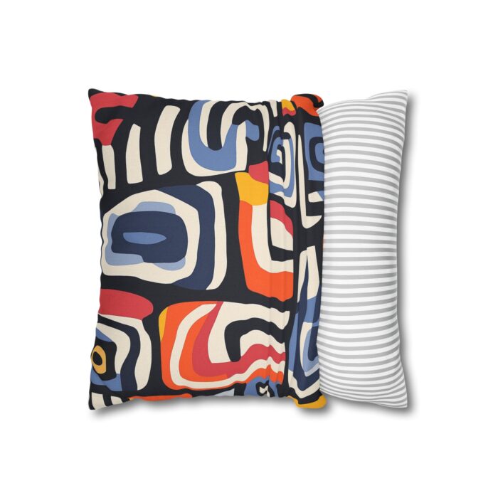 Modern Abstract Pillowcase, Cozy Home Decor, Boho Throw Pillow, Unique Gift for Her, Living Room Accent - Image 2