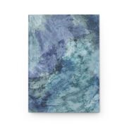 Serene Waves Hardcover Journal - Artistic Matte Finish for Creative Minds