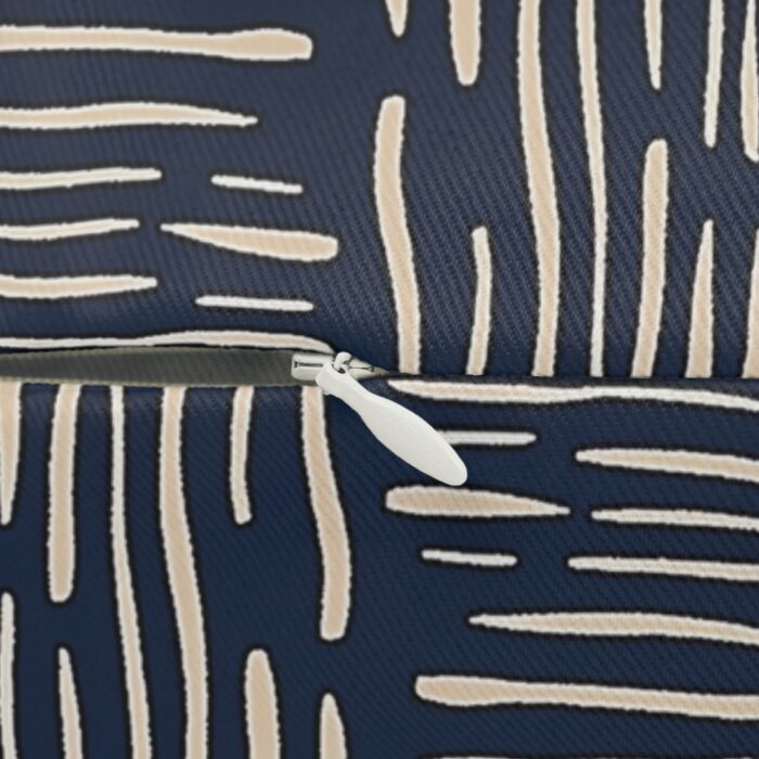 Modern Abstract Lumbar Pillow - Decorative Cushion for Contemporary Spaces - Image 3