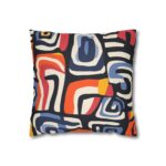 Modern Abstract Pillowcase, Cozy Home Decor, Boho Throw Pillow, Unique Gift for Her, Living Room Accent