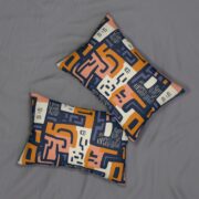 Modern Abstract Lumbar Pillow - Decorative Cushion for Contemporary Spaces - Image 4