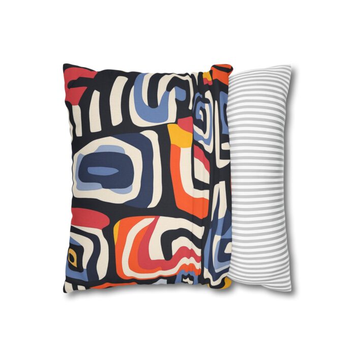 Modern Abstract Pillowcase, Cozy Home Decor, Boho Throw Pillow, Unique Gift for Her, Living Room Accent - Image 4