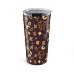 FoxCoffeena Premium Tumbler 6 (Dark Brown) - 20oz