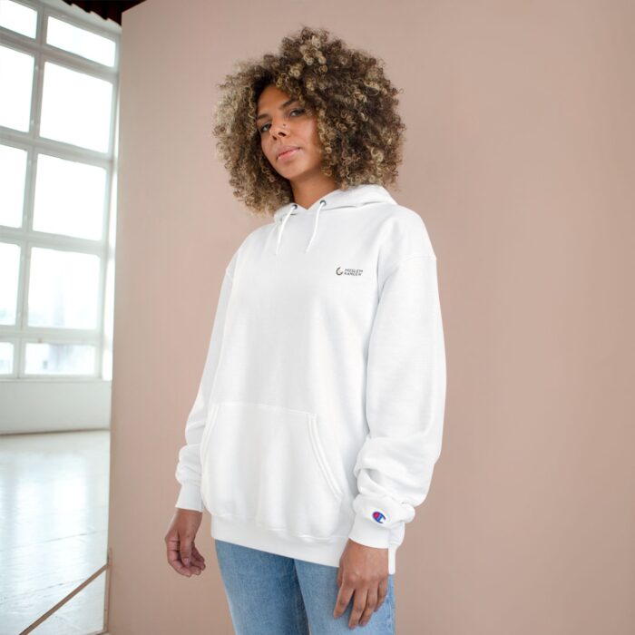 Shahada Calligraphy Elegant Retro Champion Hoodie with Graphical Design - Image 4