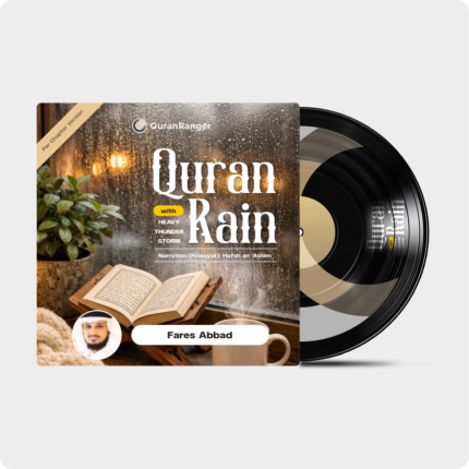 Quran with Heavy Rain - Fares Abbad (Per Chapter)